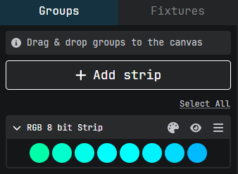 Groups tab group card