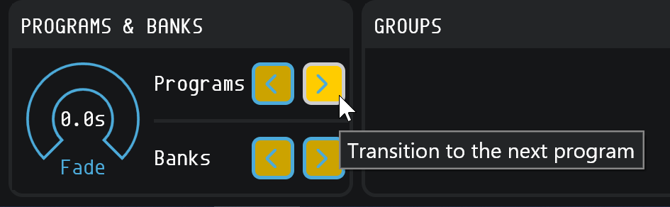 MIDI to faders / buttons