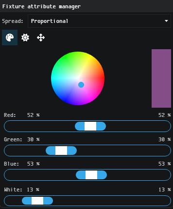 Fixture attribute selector