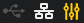 Top-left status icons