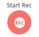 S-PLAY LITE dynamic cue — the red Start Rec (REC) button to begin manual recording