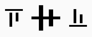 Alignment Vertical icons