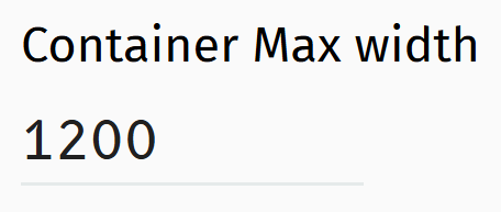 Container Max Width icon