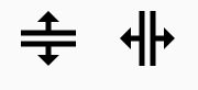 Make Same Height/Width icon