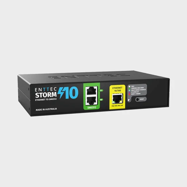 ENTTEC Storm10 - 10-universe Ethernet to DMX gateway