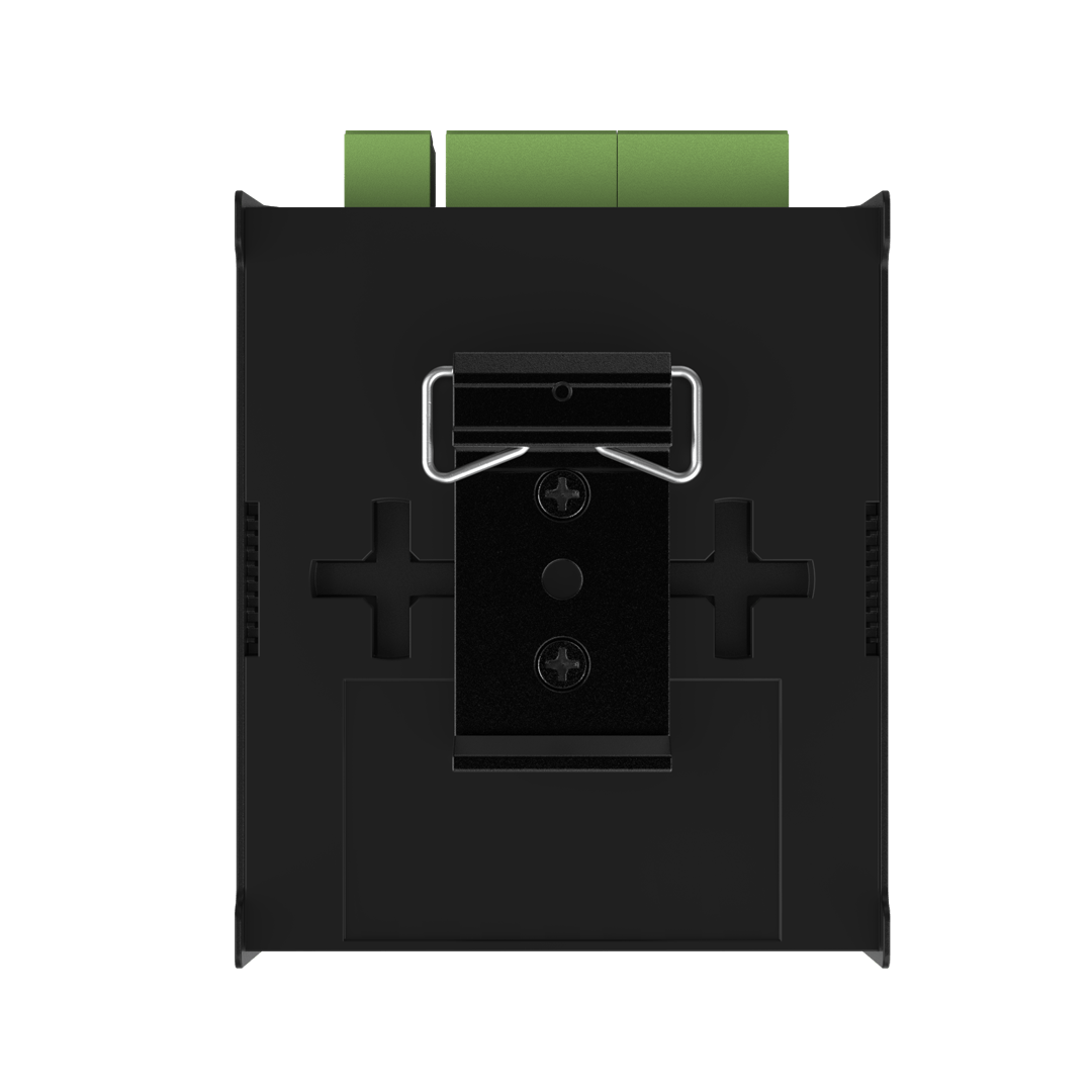ENTTEC OCTO LITE DIN-rail mounting clip on the underside