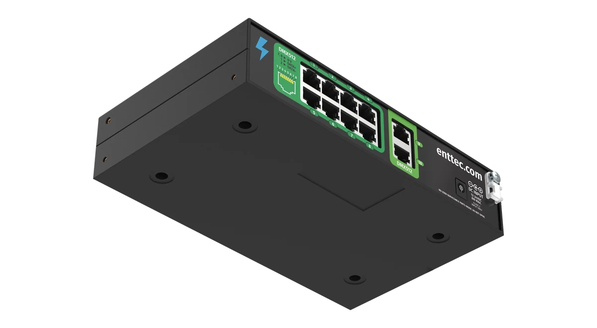 Storm 10 - Installation-grade Ethernet to DMX gateway | ENTTEC