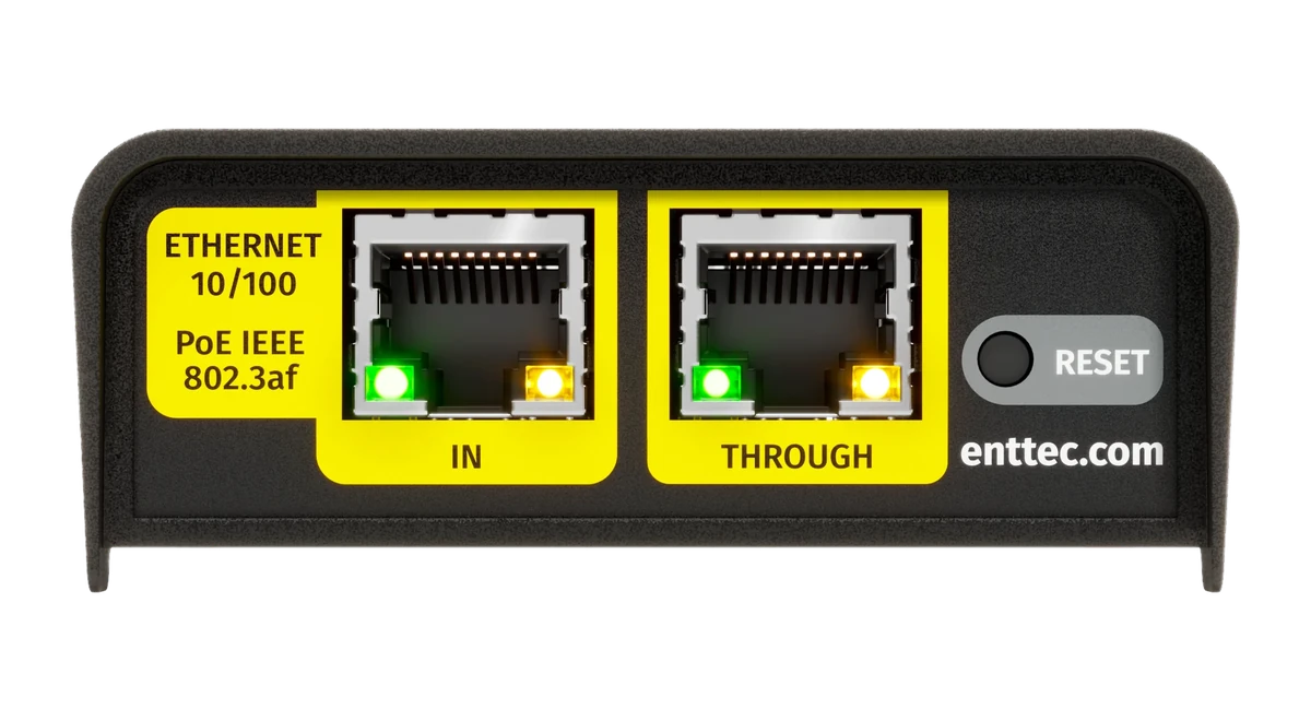 Ethernet to DMX/RDM converter DIN-Ethergate MK2 | ENTTEC