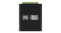 ENTTEC OCTO LITE LED pixel controller, top view showing status indicator label