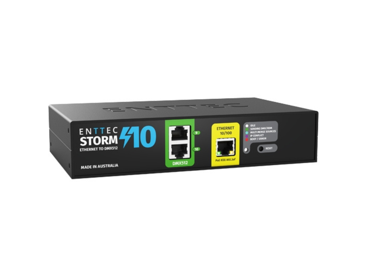 Storm10 - 10-universe Ethernet to DMX adpater