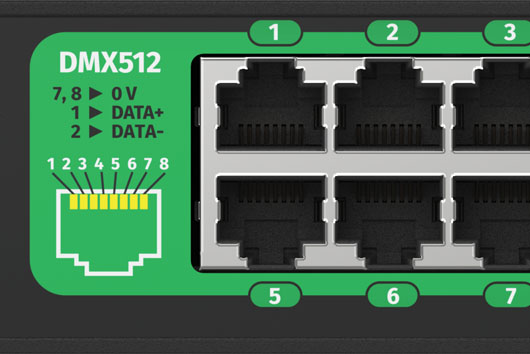 Seamless DMX Ethernet distribution | ENTTEC