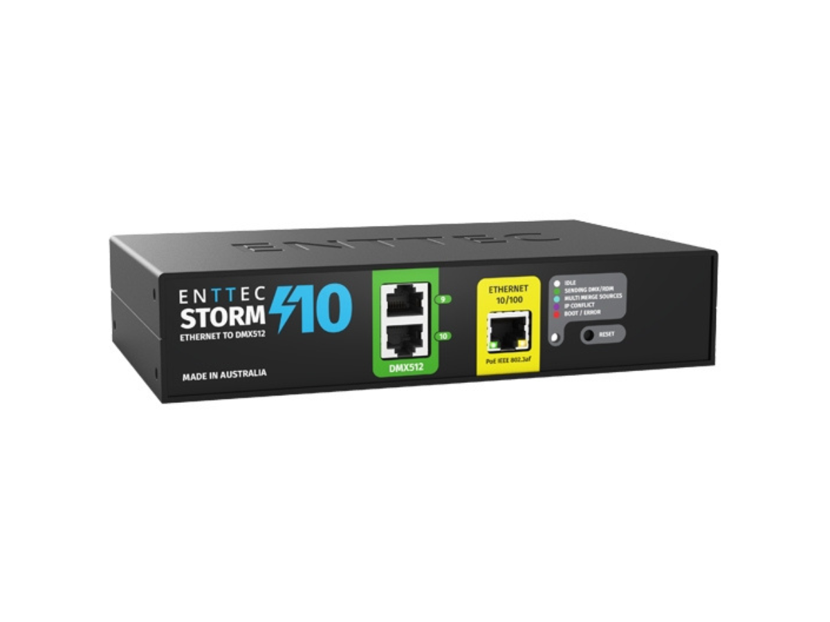 Storm10 - 10-universe Ethernet to DMX gateway