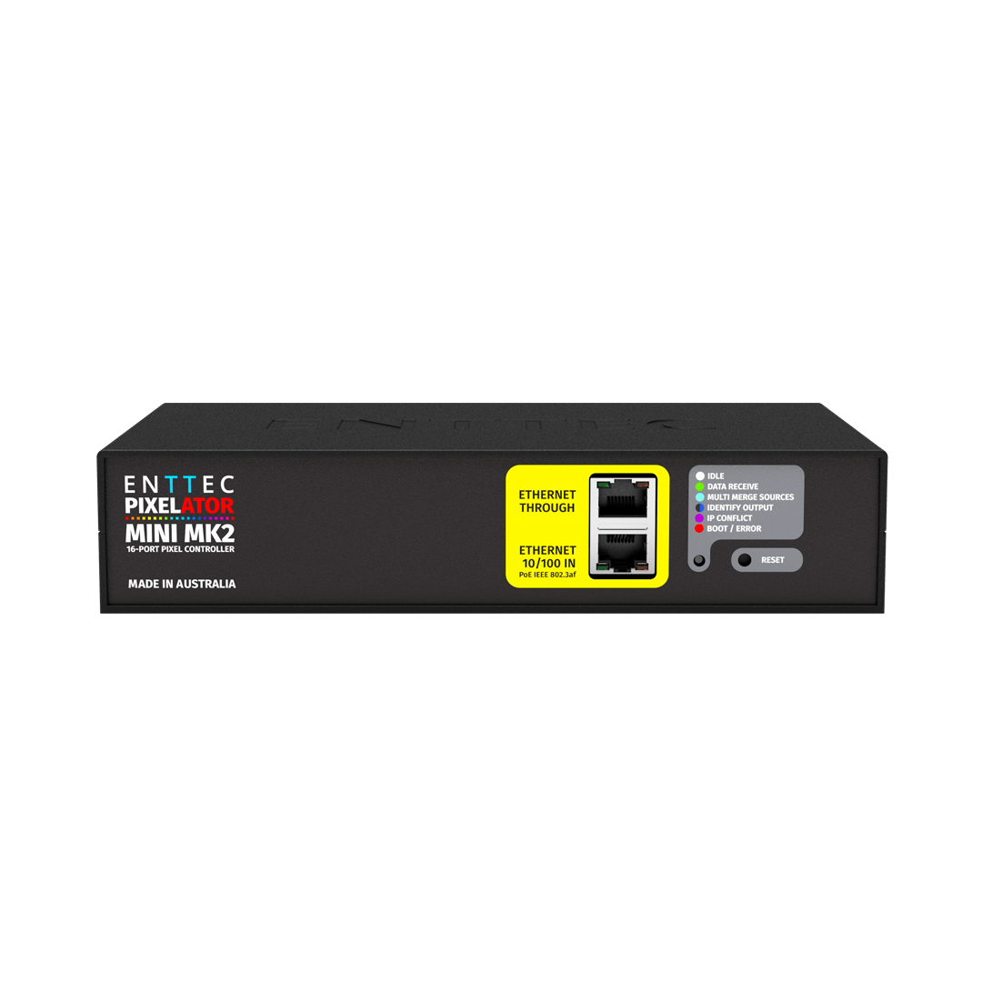 Enttec Pixelator – Driver Per Nastri LED Pixel – Nodo Art-Net / SAcn Ethernet DMX (Usato)